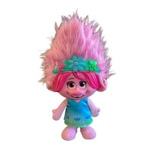 Trolls Poppy Interactive Doll DreamWorks World Tour Color Poppin' Poppy